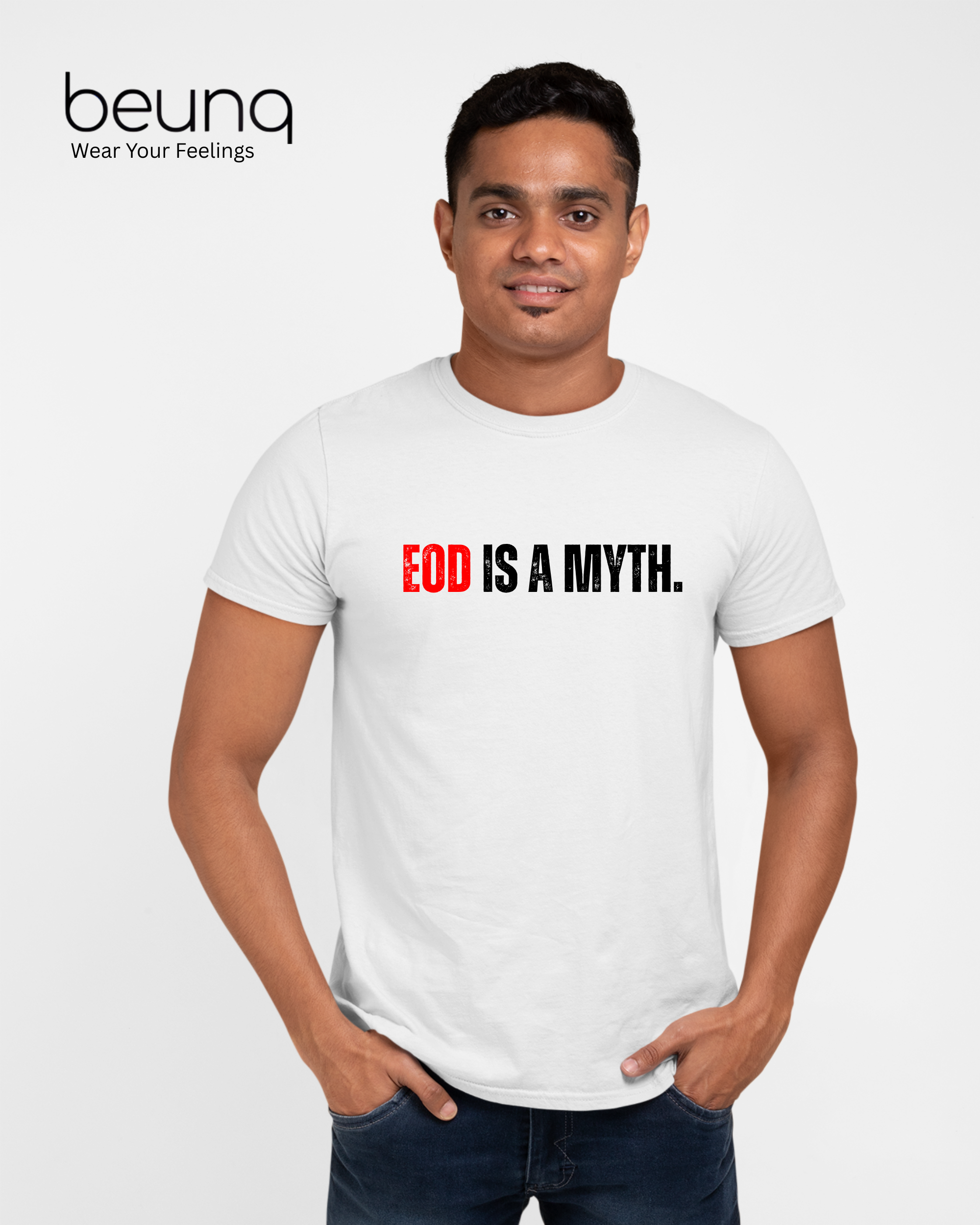 EOD is myth | Cotton Graphic Print T-Shirt