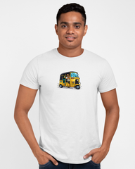 Beunq AutoRickshow Men’s Cotton Graphic Print T-Shirt