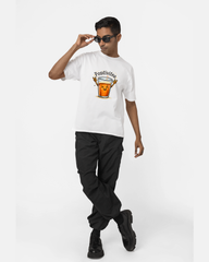 Chai Men’s Cotton Graphic Print T-Shirt