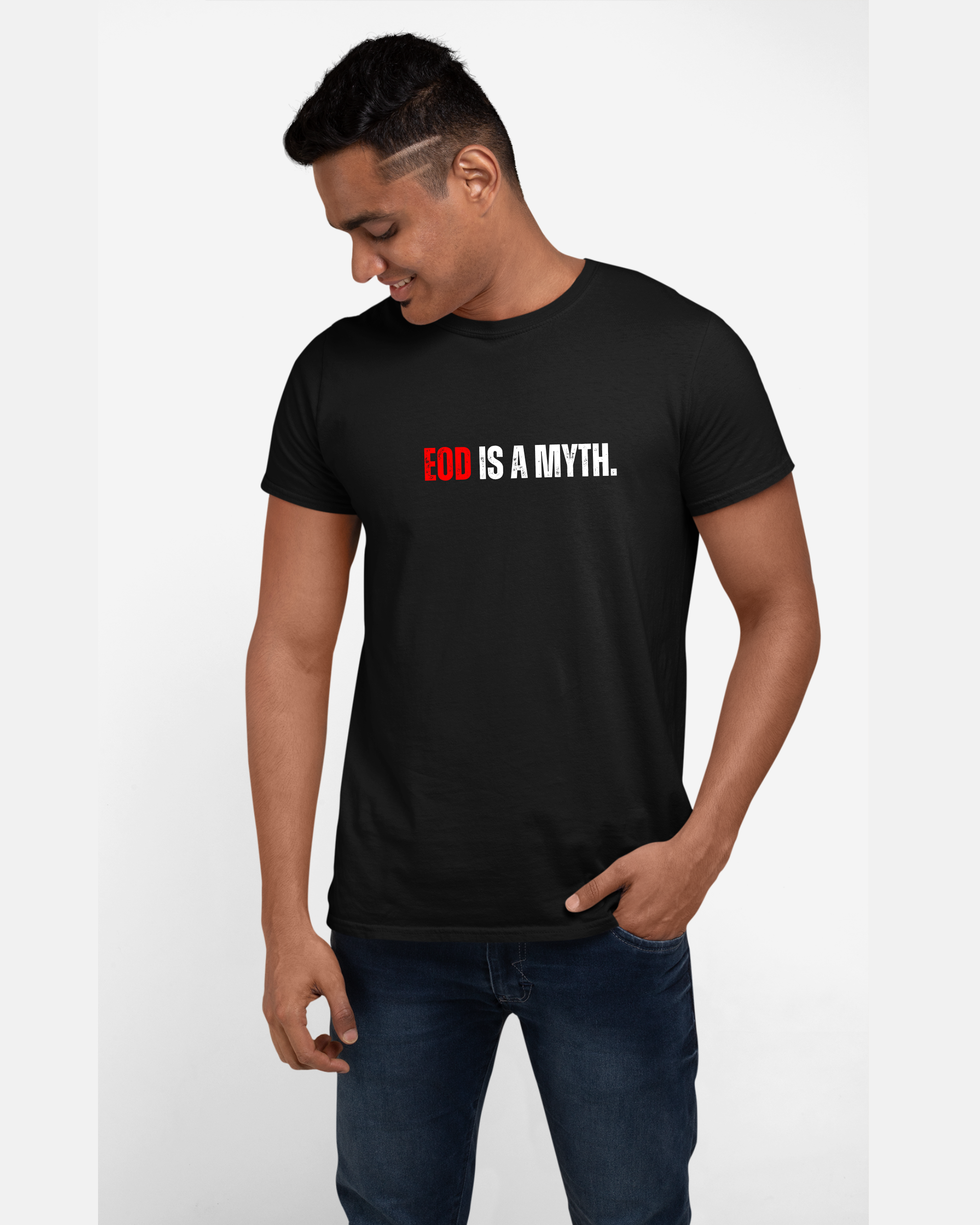EOD is myth | Cotton Graphic Print T-Shirt