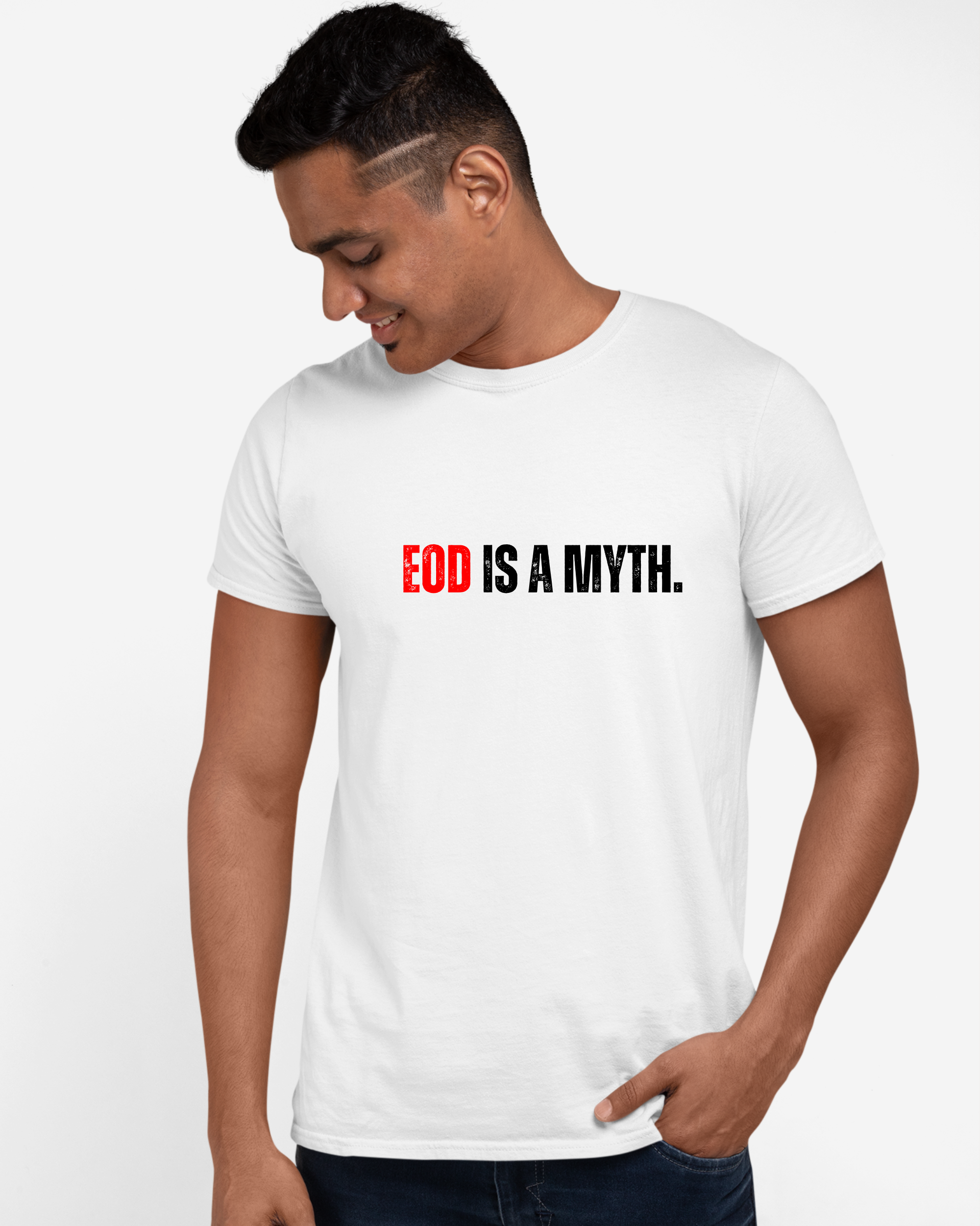 EOD is myth | Cotton Graphic Print T-Shirt